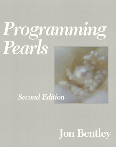 Programming Pearls-好书天下