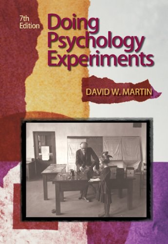 Doing Psychology Experiments-好书天下