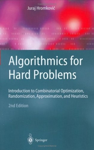 Algorithmics for Hard Problems-好书天下