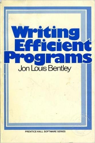 Writing Efficient Programs-好书天下